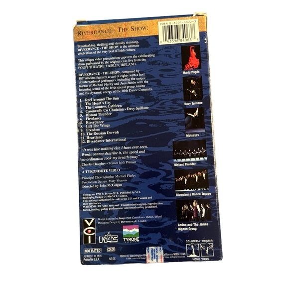 Vintage/Retro VHS Tape: “Riverdance—The Show.” Released In 1995. VHS Cassette. - Picture 3 of 7